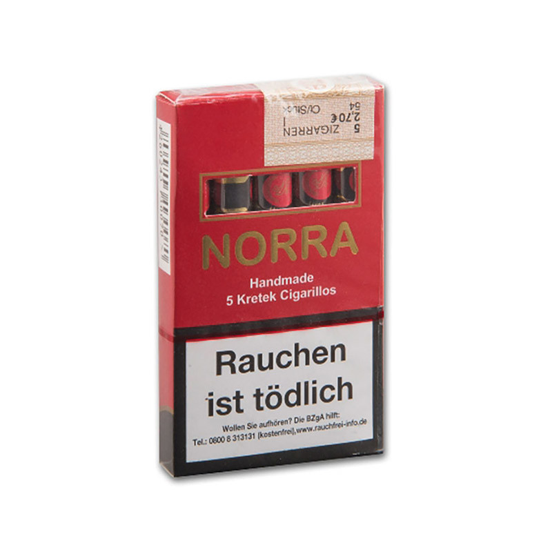 e zigarette norma NORRA KRETEK Cigarillos Red - TABAKSHOP.de