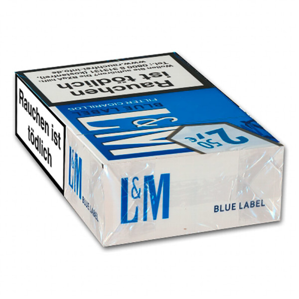 L&M Filter Cigarillos Tobacco Blue Label (10)