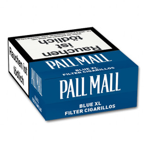 PALL MALL Blue XL Filter Cigarillos mit Naturdeckblatt (10)