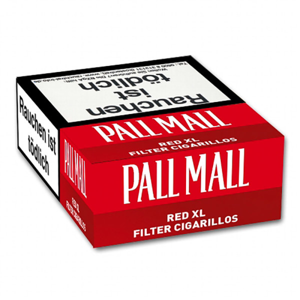PALL MALL Red XL Filter Cigarillos mit Naturdeckblatt (10)