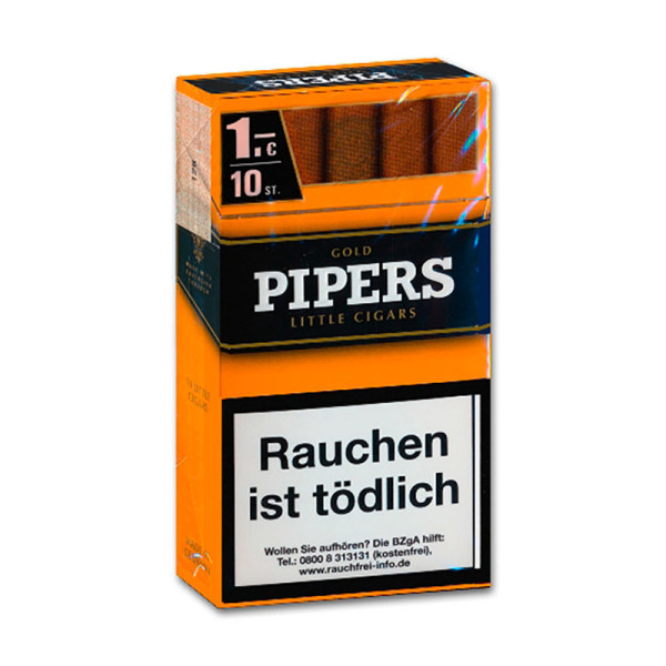 Pipers Little Cigars Vanilla/Gold