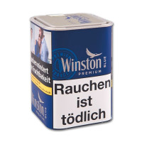 WINSTON Cigarette Tobacco Blue Premium Tin-M