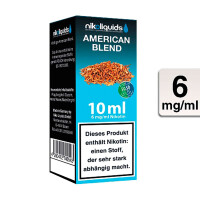 NIKOLIQUIDS American Blend 6mg 50PG/50VG gallery