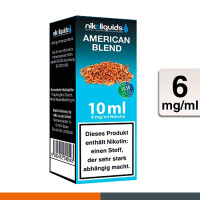 NIKOLIQUIDS American Blend 6mg 50PG/50VG 2