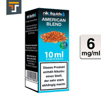 NIKOLIQUIDS American Blend 6mg 50PG/50VG 3