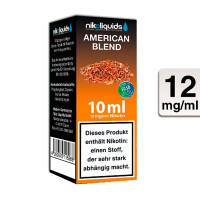 NIKOLIQUIDS American Blend 12mg 50PG/50V gallery