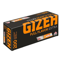 GIZEH Extra Filterhülsen 200 Stück Packung