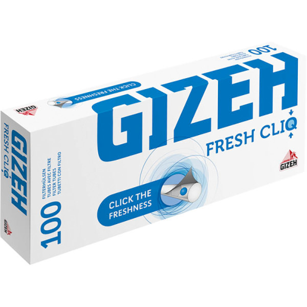 GIZEH Fresh Cliq Hülsen 100 Stück Packung