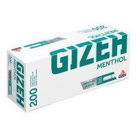 GIZEH Menthol Hülsen 200 Stück Packung -  - Dein Shop für, 1,70  €