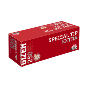 GIZEH Special Tip Extra H&uuml;lsen 250...