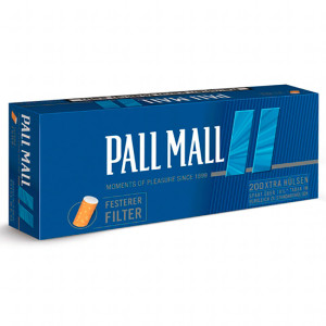 PALL MALL Blue Xtra H&uuml;lsen 200 St&uuml;ck...
