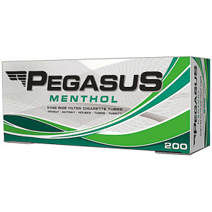 PEGASUS Menthol Filterhülsen 200 Stück Packung