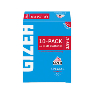 GIZEH Special 10x10er Pack