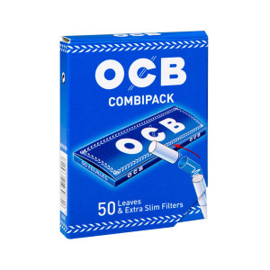 Zigarettenpapier OCB blau Combipack 20x50
