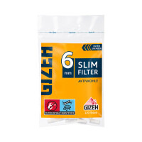 GIZEH Slim Filter Aktivkohle 20x120