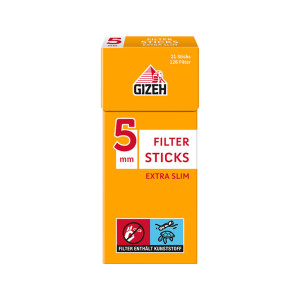 GIZEH Tip Sticks Extra Slim 5mm 10x126