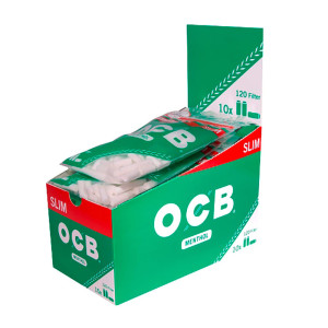 OCB Menthol Filter Slim 10x120