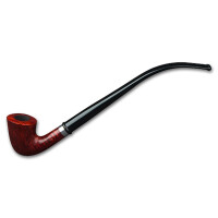Lesepfeife CAPITELLO Bent kaminrot 27 cm gallery