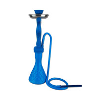 Wasserpfeife Silikon blau 1 Anschluss 47 gallery