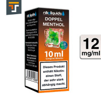 NIKOLIQUIDS Doppel Menthol 12mg 50PG/50VG 2