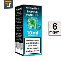 NIKOLIQUIDS Doppel Menthol 6mg 50PG/50VG 2