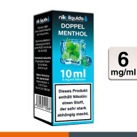 NIKOLIQUIDS Doppel Menthol 6mg 50PG/50VG 3
