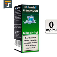 NIKOLIQUIDS EISBONBON 0mg 2