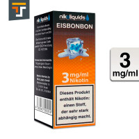 NIKOLIQUIDS EISBONBON 3mg 2