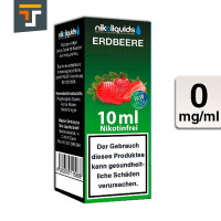 NIKOLIQUIDS Erdbeere 0mg 50PG/50VG 2