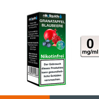 NIKOLIQUIDS GRANATAPFEL BLAUBEERE 3mg 2