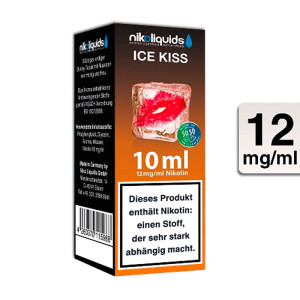 NIKOLIQUIDS Ice Kiss 12mg 50PG/50VG