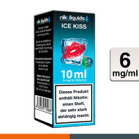 NIKOLIQUIDS Ice Kiss 6mg 50PG/50VG 2