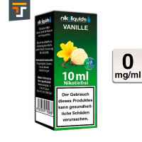NIKOLIQUIDS Vanille 0mg 50PG/50VG 3