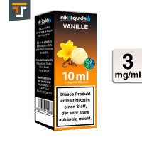 NIKOLIQUIDS Vanille 3mg 50PG/50VG 3