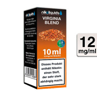 NIKOLIQUIDS Virginia Blend 12mg 50PG/50V gallery