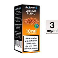 NIKOLIQUIDS Virginia Blend 3mg 50PG/50VG gallery