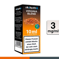 NIKOLIQUIDS Virginia Blend 3mg 50PG/50VG 2
