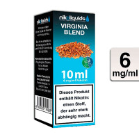 NIKOLIQUIDS Virginia Blend 6mg 50PG/50VG gallery
