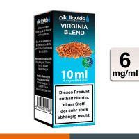 NIKOLIQUIDS Virginia Blend 6mg 50PG/50VG 3