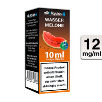 NIKOLIQUIDS Wassermelone 12mg 50PG/50VG gallery