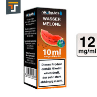 NIKOLIQUIDS Wassermelone 12mg 50PG/50VG 3