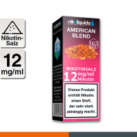 NIKOLIQUIDS American Blend 12mg Nikotinsalz 2