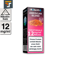 NIKOLIQUIDS American Blend 12mg Nikotinsalz 3