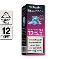 NIKOLIQUIDS Eisbonbon 12mg Nikotinsalz 1