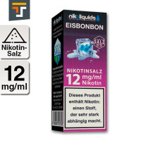 NIKOLIQUIDS Eisbonbon 12mg Nikotinsalz 3