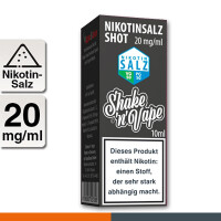 NIKOLIQUIDS Shot ohne Aroma 20mg Nikotinsalz 3