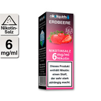 NIKOLIQUIDS Erdbeere 6mg Nikotinsalz gallery