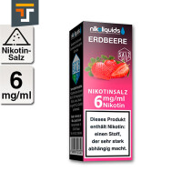 NIKOLIQUIDS Erdbeere 6mg Nikotinsalz 2