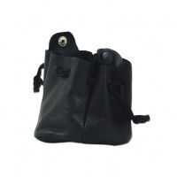 Tabak-Zugbeutel Leder Nappa Velour schwa gallery