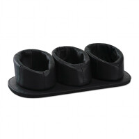 Pfeifenpantoffel 3er Leder schwarz 22 x  gallery
